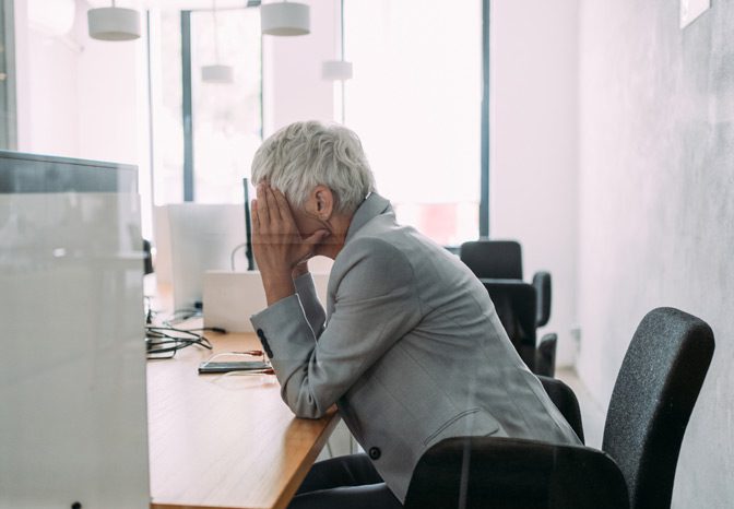 Female-employee-affected-by-downsizing